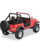 Bestop Denim Half Doors Black For 80-95 Jeep CJ7