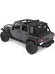 Bestop Halftop Soft Top For 07-18 Jeep Wrangler JK