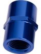 Aeroflow NPT Female Coupler 1/2 Inch Blue