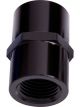 Aeroflow NPT Female Coupler 1/2 Inch Black