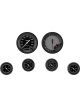 Classic Instruments Autocross Grey 6 Gauge Set 2-1/8 Full Sweep