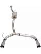 Corsa Performance Cat Back Exhaust Kit For 21 Ford Bronco 2.3L