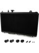 CSF Cooling Radiator with K-Swap Black For 92-00 Honda Civic