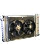 Dewitts Radiator w/ Fans For Chevelle 68-72 Automatic Trans Raw