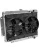 Dewitts Radiator w/ Fans For Impala 59-64 Automatic Trans Raw