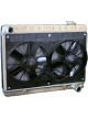 Dewitts Radiator w/ Fans For C-10 Truck 63-66 Automatic Trans Raw