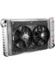 Dewitts Radiator w/ Fans For C-10 Truck 67-72 Automatic Trans Raw