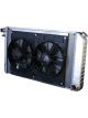 Dewitts Radiator w/ Fans For Nova 73-74 Manual Trans Raw