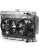 Dewitts Radiator w/ Fans For Impala LS 59-64 Automatic Trans Raw