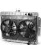 Dewitts Radiator w/ Fans For Impala LS 59-64 Manual Trans Raw