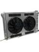 Dewitts Radiator w/ Fans For C-10 Truck LS 73-86 Trans Raw