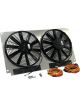 Dewitts Dual Eclectic Fan Kit For 66-67 Chevelle 2200cfm