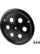 Dominator Racing Wheel Cover Hole Vent Aluminum Bolt 15in Black