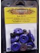 Dominator Racing Products Body Bolt Kit Purple Hex Head