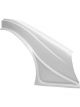 Dominator Racing Products Outlaw L/M Right Flare White