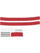 Dominator Racing Products Valance For Camaro SS Red