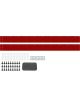 Dominator Racing Products Valance Dominator SS Red