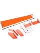Dominator Racing Products Plastic Spoiler 8x72in LM Orange