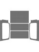 Design Engineering Headliner Kit Gray For 2004-06 Jeep Wrangler LJ