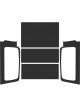 Design Engineering Headliner Kit Black For 2004-06 Jeep Wrangler LJ
