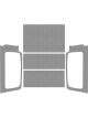 Design Engineering Headliner Kit Gray For 2004-06 Jeep Wrangler LJ