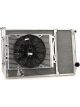 Fluidyne Radiator DBL 29x18 with Oil Cooler Fan and Fill Neck