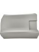 Fivestar 88 Monte Bumper Cover Gray Plastic Left Side