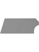 Fivestar Door High Impact Plastic Gray Left