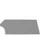 Fivestar Door High Impact Plastic Gray Right