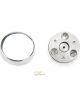 Flaming River Horn Button 3 Bolt Mill Polished