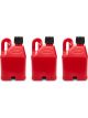 Flo-Fast Utility Container Red Stackable Case of 3