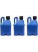Flo-Fast Utility Container Blue Stackable Case of 3