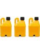 Flo-Fast Utility Container Yellow Stackable Case of 3