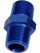 Aeroflow NPT Male Coupler 1/2 Inch Blue