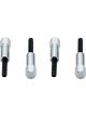 Ford Performance Valve Cove Bolt Kit Pack of 4 Chrome with Ford Logo