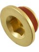 ICT Billet Engine Block Coolant Water Drain For LS and LT