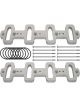 ICT Billet Intake Manifold Spacer Cathedral Port For LS