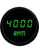 Intellitronix 2-1/16 LED Digital Tachometer Programmable 9900 RPM