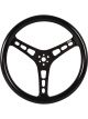 Joes Racing Steering Wheel 15in Flat Rubber Coated w/ Black