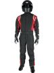 K1 Racegear Precision II Driving Suit 3X- Small Black/Red