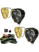 KC HiLiTES Flex Era 3 Dual Mode SAE Fog Light Kit Pair