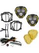 KC HiLiTES Flex Era 3 Dual Mode SAE Fog Light Kit Pair