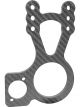 King Racing Products Carbon Steering Mount Left Side Shut Off