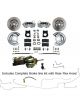 Leed Power Conversion Brake Kit For 64-66 Mustang