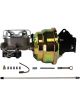 Leed Brake Hydraulic Kit Power Drum Brakes 8in Dual Booster