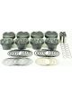 Mahle Pistons Dome Powerpak Piston Set 4.030 Bore +12cc For SBC