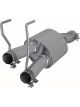 MBRP Stainless Muffler 3in In Single 2.25in Dual Out