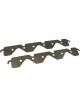 Moroso Storage Block Off Exhaust Plates For SBF Conv. Heads