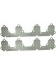 Moroso Storage Block Off Exhaust Plates For BBF FE