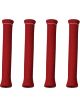 Moroso Spark Plug Boot Protectors High Temperature Red Pack of 4